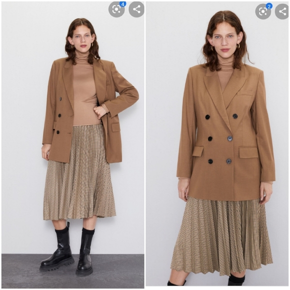 Zara pelead skirt48 - Picture 1 of 1